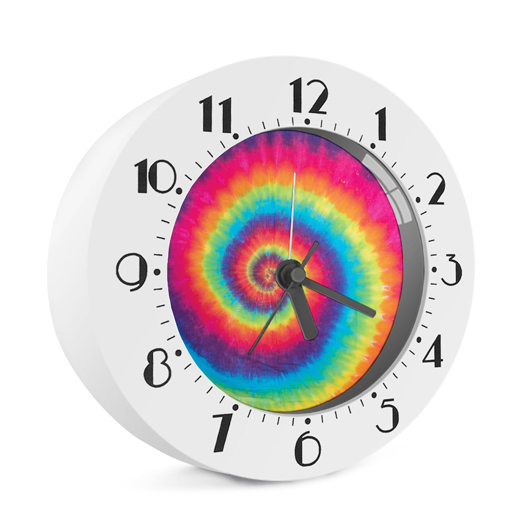 Tie Dye Print Alarm Clock