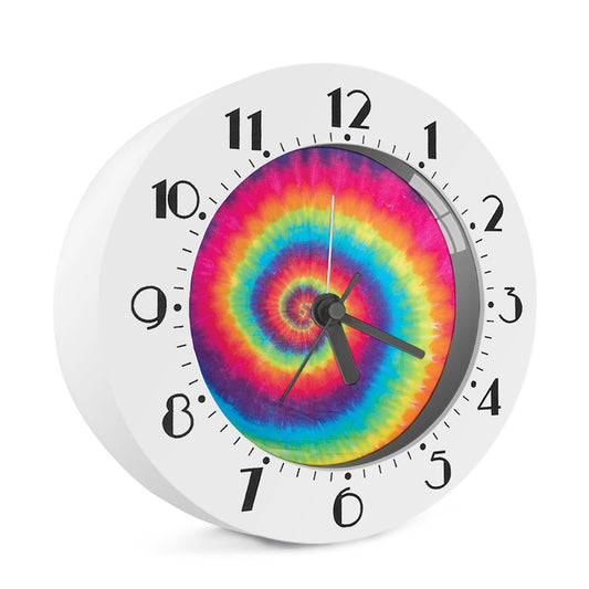 Tie Dye Print Alarm Clock