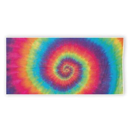 Tie Dye Print Beach Towel