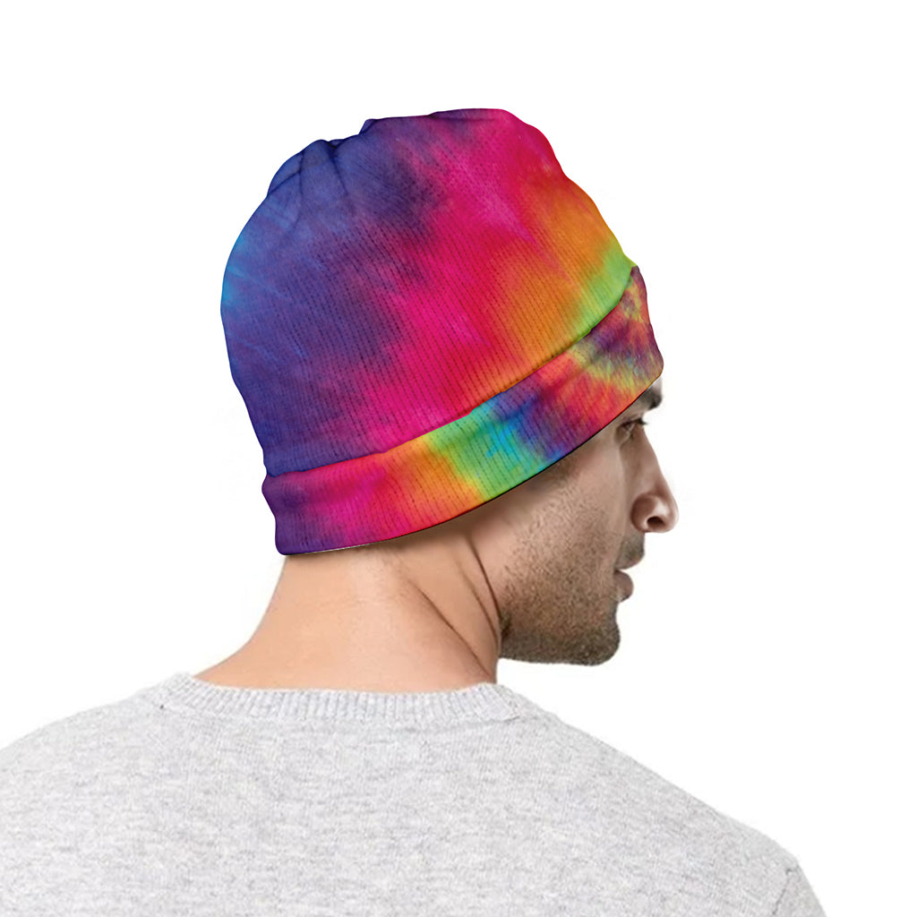 Tie Dye Print Beanie
