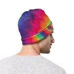 Tie Dye Print Beanie