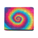 Tie Dye Print Bifold Wallet