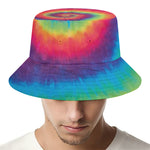 Tie Dye Print Bucket Hat