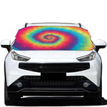 Tie Dye Print Car Windshield Snow Cover