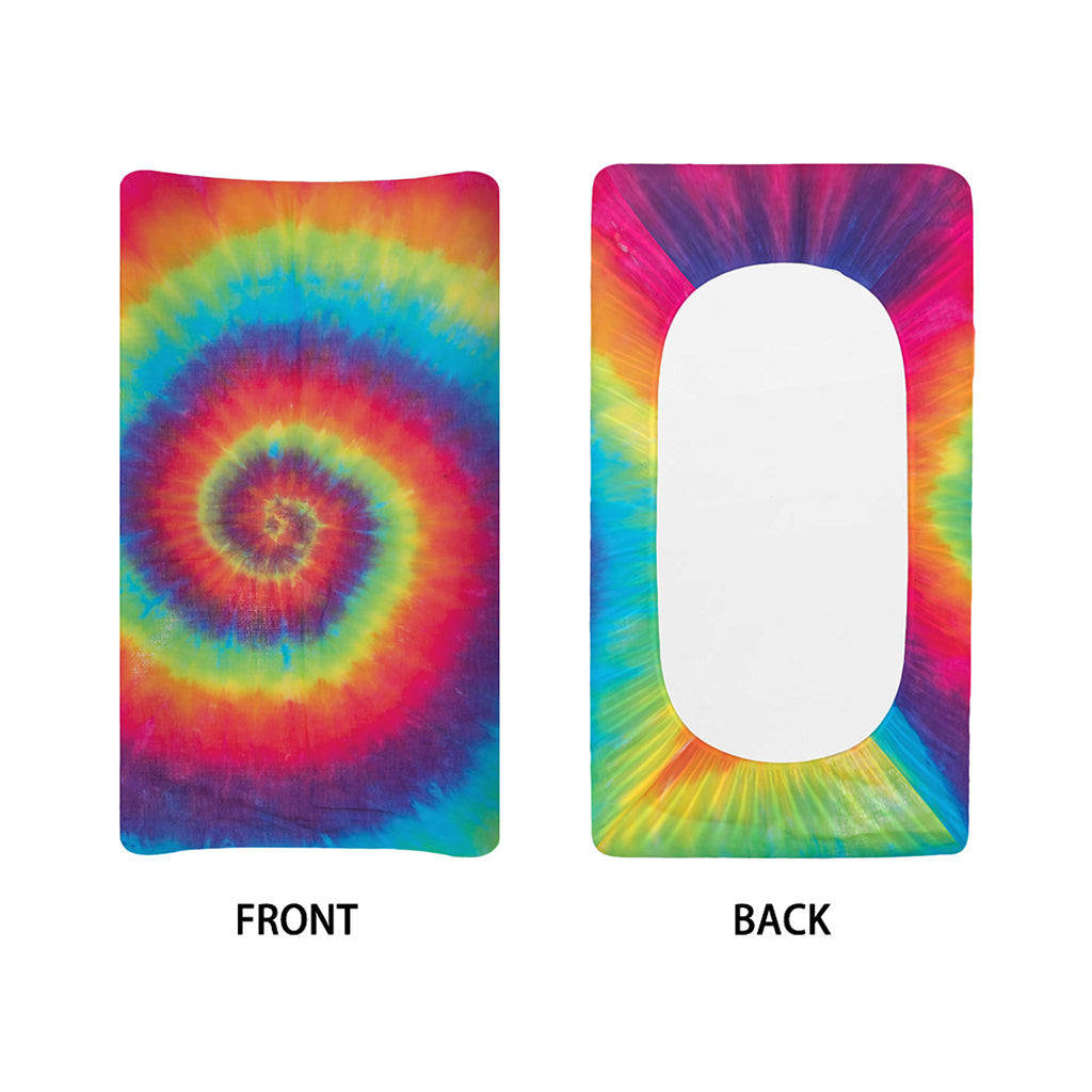 Tie Dye Print Changing Pad Cover