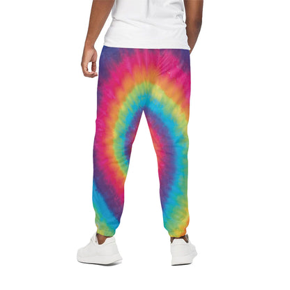 Tie Dye Print Cotton Pants