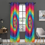 Tie Dye Print Curtain
