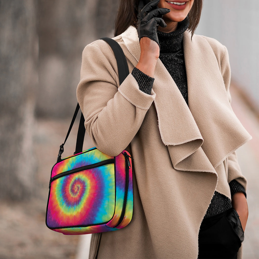 Tie Dye Print Double Strap Bible Bag