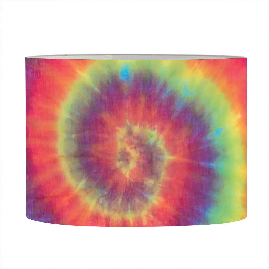 Tie Dye Print Drum Lamp Shade