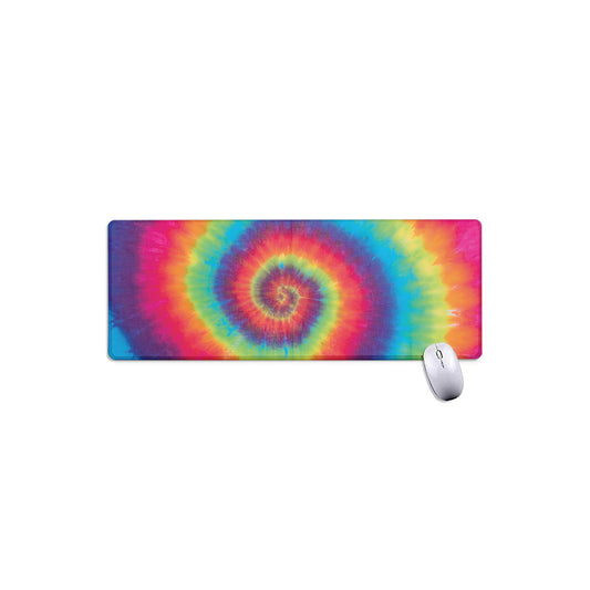 Tie Dye Print Extended Mouse Pad