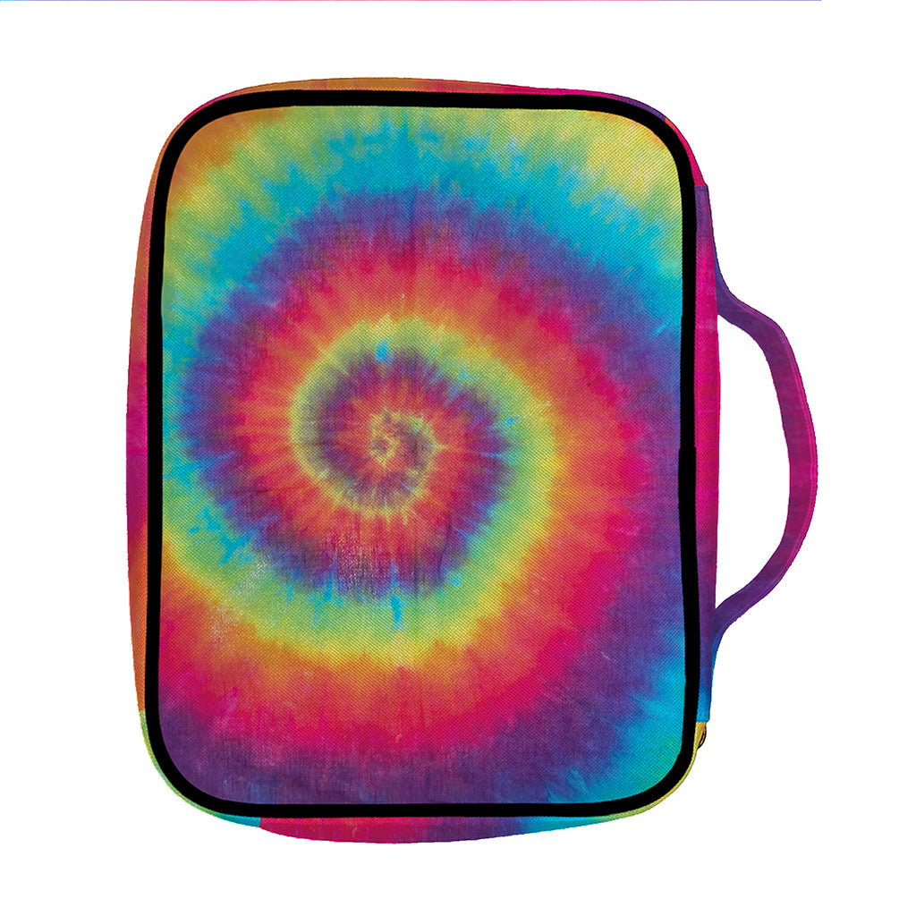 Tie Dye Print Front Pocket Bible Bag
