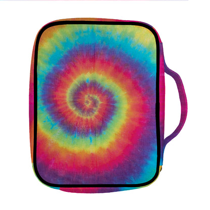 Tie Dye Print Front Pocket Bible Bag
