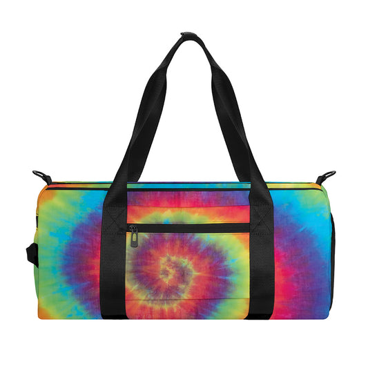 Tie Dye Print Gym Bag