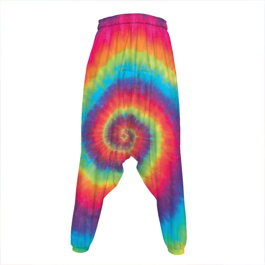 Tie Dye Print Hammer Pants