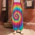 Tie Dye Print Harem Pants