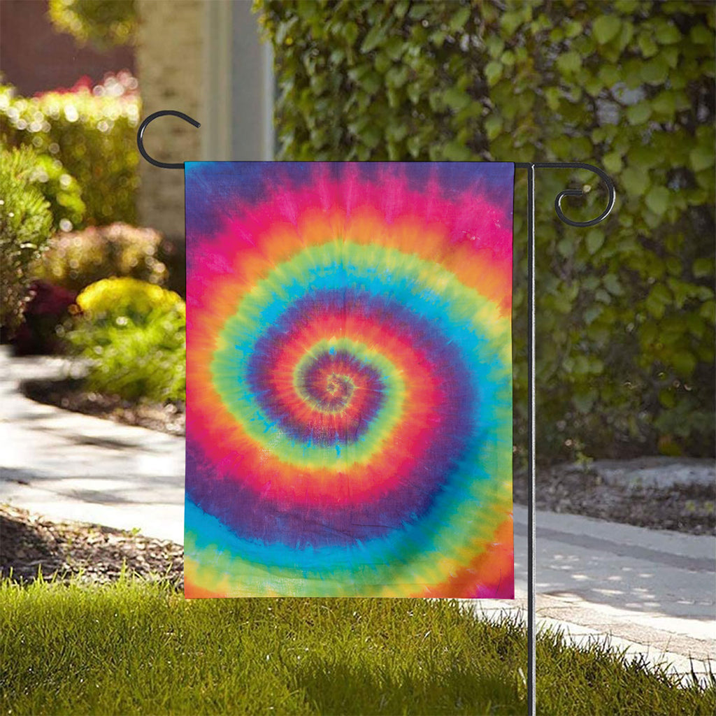Tie Dye Print House Flag