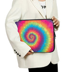 Tie Dye Print Laptop Sleeve