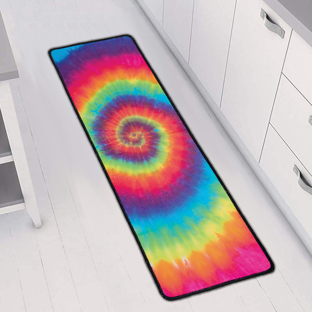 Tie Dye Print Long Kitchen Mat