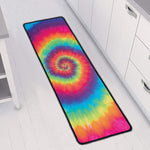 Tie Dye Print Long Kitchen Mat