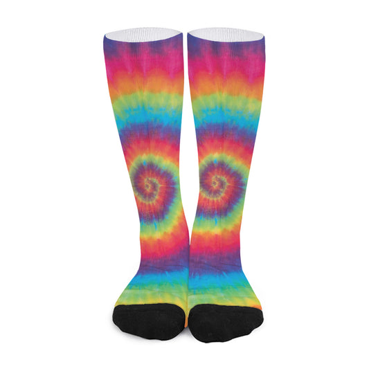 Tie Dye Print Long Socks