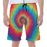 Tie Dye Print Men's Beach Shorts