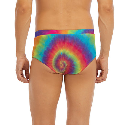 Tie Dye Print Men's Briefs