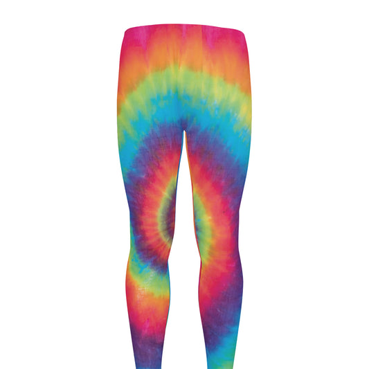 Tie Dye Print Men's leggings