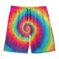 Tie Dye Print Men's Swim Trunks