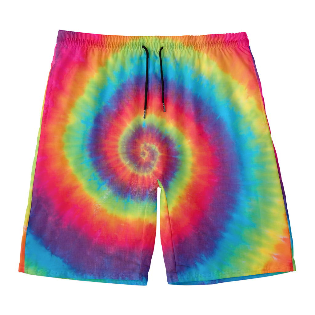 Tie Dye Print Men's Swim Trunks