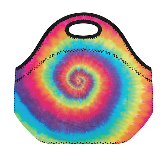 Tie Dye Print Neoprene Lunch Bag