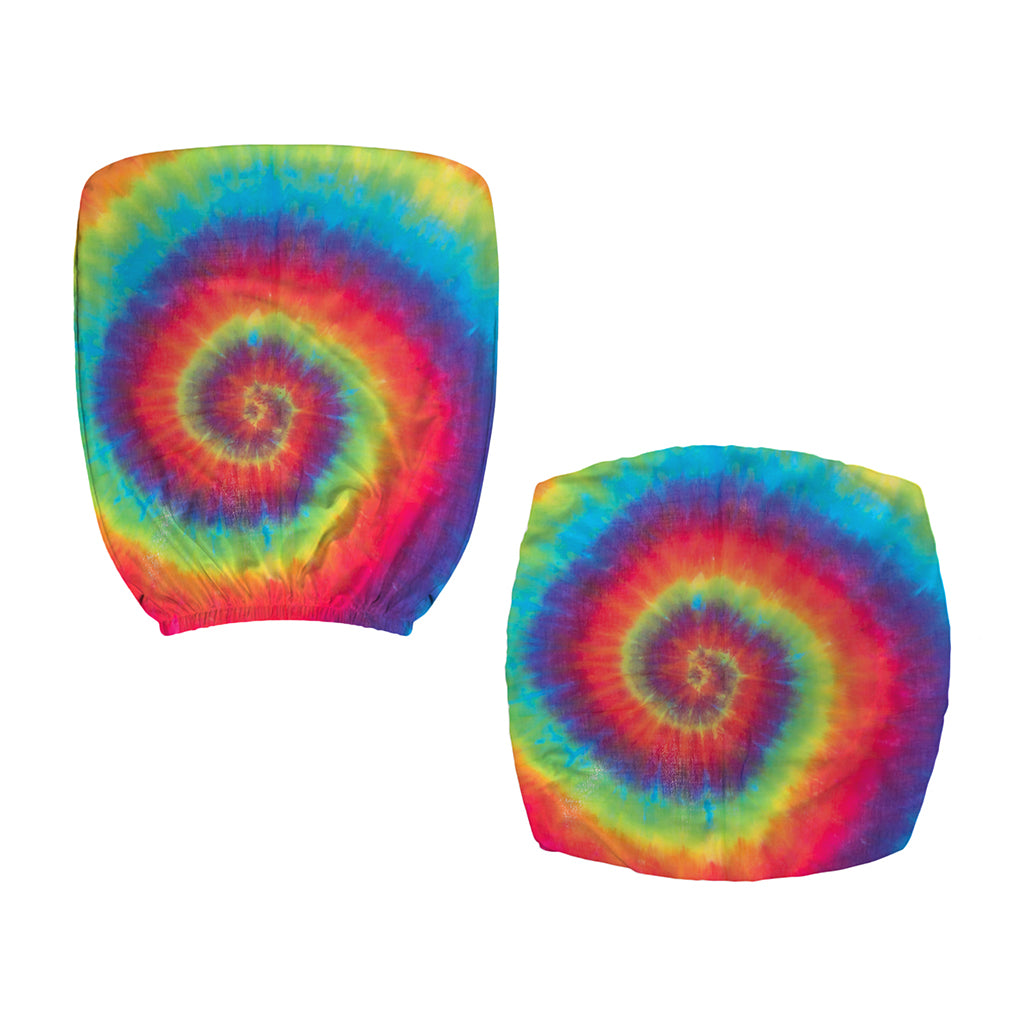 Tie Dye Print Office Chair Cover