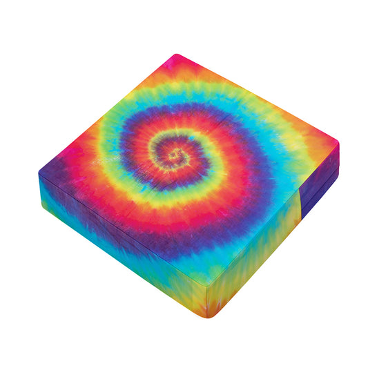 Tie Dye Print Outdoor Seat Cushion Cover