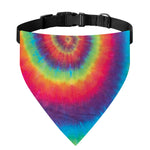 Tie Dye Print Over The Collar Dog Bandana
