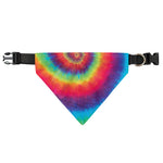 Tie Dye Print Over The Collar Dog Bandana