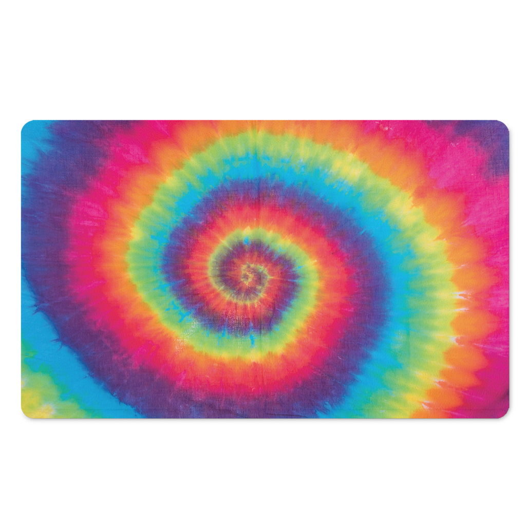 Tie Dye Print Polyester Doormat