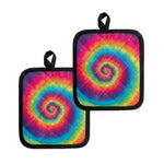 Tie Dye Print Pot Holders