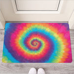 Tie Dye Print Rubber Doormat
