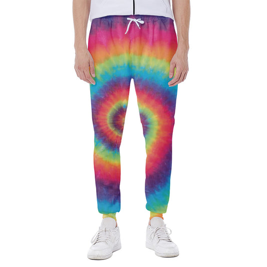 Tie Dye Print Scuba Joggers