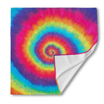 Tie Dye Print Silk Bandana