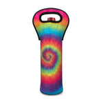 Tie Dye Print Single Neoprene Wine Tote