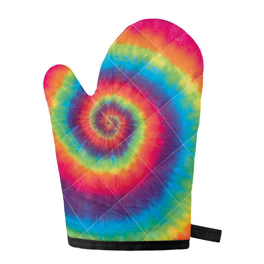 Tie Dye Print Single Oven Mitt