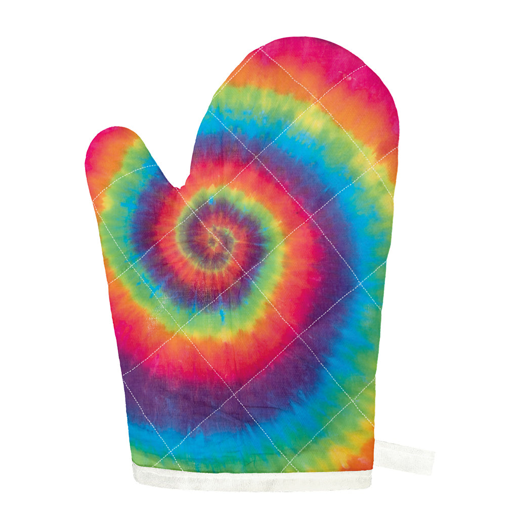 Tie Dye Print Single Oven Mitt