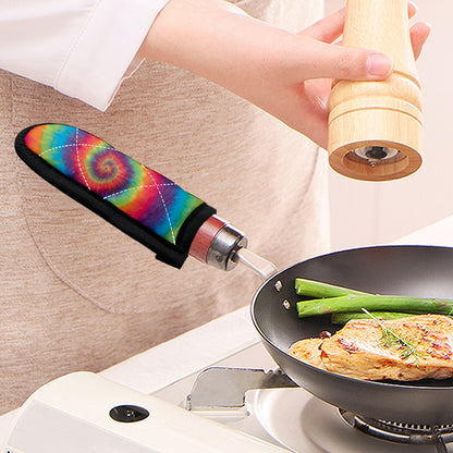 Tie Dye Print Skillet Handle Cover