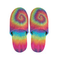 Tie Dye Print Slippers