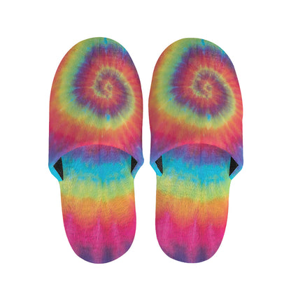 Tie Dye Print Slippers