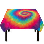 Tie Dye Print Tablecloth