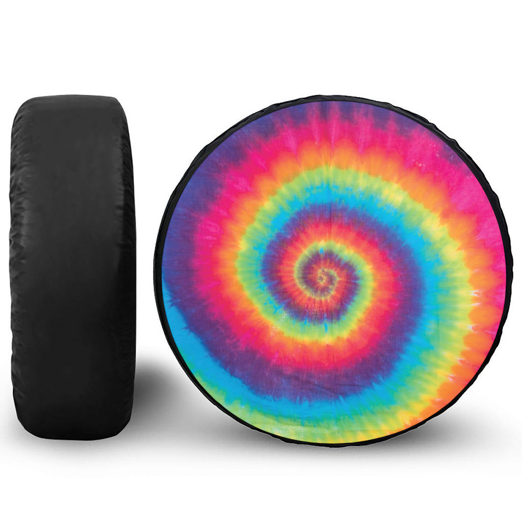 Tie Dye Print Tire Cover