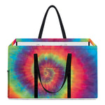 Tie Dye Print Utility Tote Bag