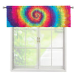 Tie Dye Print Window Valance