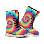 Tie Dye Print Winter Boots
